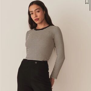 Brand new Doen long sleeve knit top